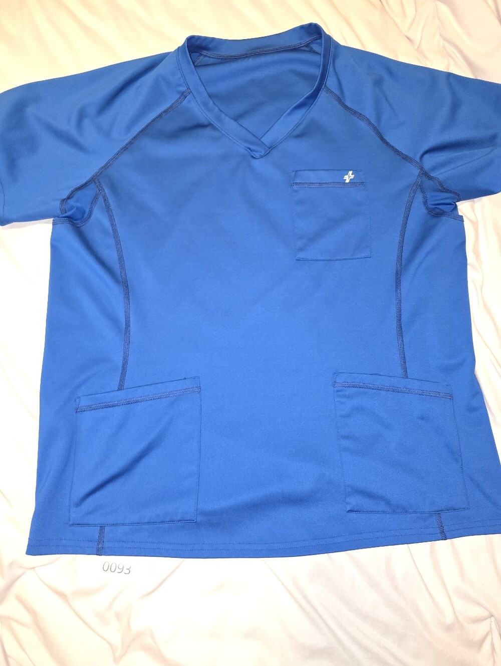 Royal Blue FITSCRUBS Evrpur 1.0 Scrub Top XL